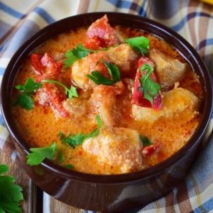 Паприкаш из курицы