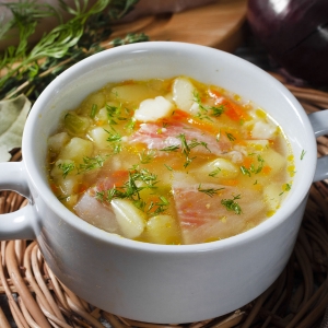 Рыбный суп по-норвежски